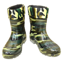 electrical insulation Waterproof PVC men rain boots Fishing gumboots for winter